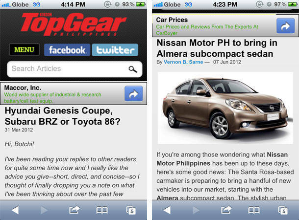 TopGear.com.ph mobile version