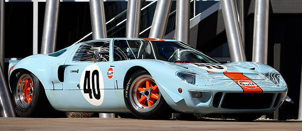 Gulf-liveried, race-spec’d 1968 Ford GT40 to be auctioned off TopGear.com.ph Philippine Car News - Gulf-liveried, race-spec’d 1968 Ford GT40 to be auctioned off