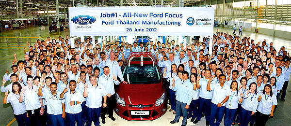 TopGear.com.ph Philippine Car News - Ford begins production of ASEAN-market Focus in Thailand