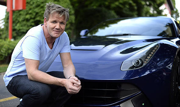 TopGear.com.ph Philippine Car News - Celebrity chef Gordon Ramsay tours Ferrari’s factory