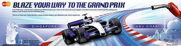 TopGear.com.ph Philippine Car News - Watch the Singapore, Abu Dhabi Grand Prix courtesy of Petron