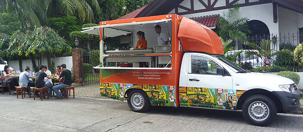 TopGear.com.ph Philippine Car News - Binalot food chain introduces truck concept