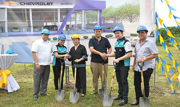 TopGear.com.ph Philippine Car News - Chevrolet breaks ground for new Batangas dealership
