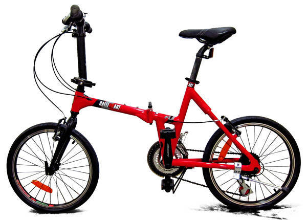 Mitsubishi Ralliart Dahon foldable bicycle