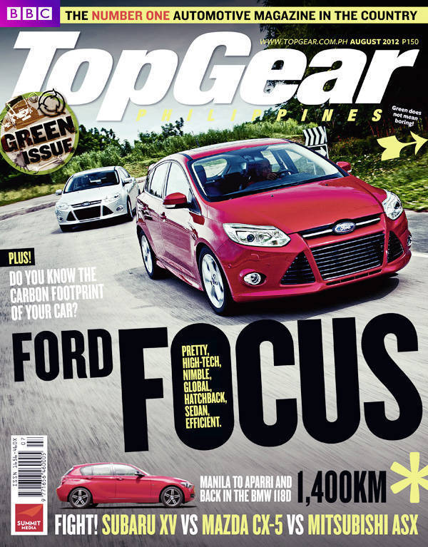 Top Gear Philippines' August 2012 issue