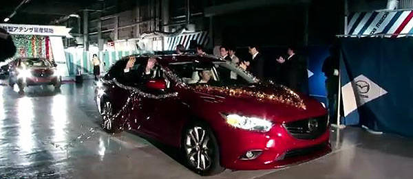 TopGear.com.ph Philippine Car News - Mazda releases video of 6's roll-out