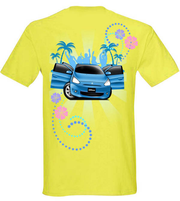 Mitsubishi Mirage shirt