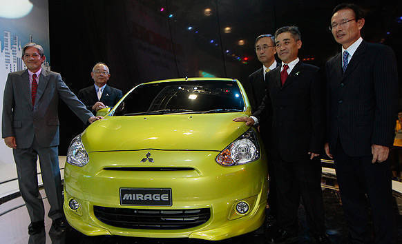 TopGear.com.ph Philippine Car News - Mitsubishi PH gets first-ever left-hand drive Mirage unit