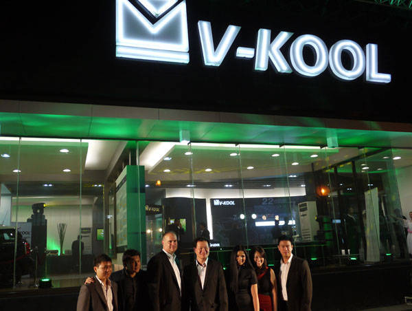 V-Kool Green store concept in Otis, Manila
