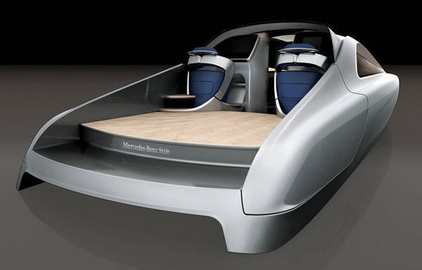 Mercedes-Benz Silver Arrows yacht