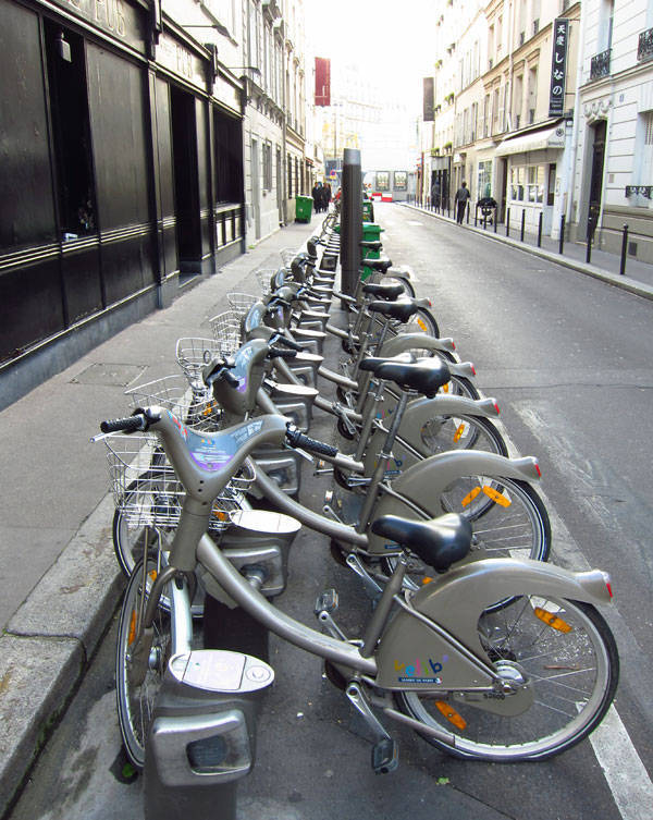 Velib' station Velib' station