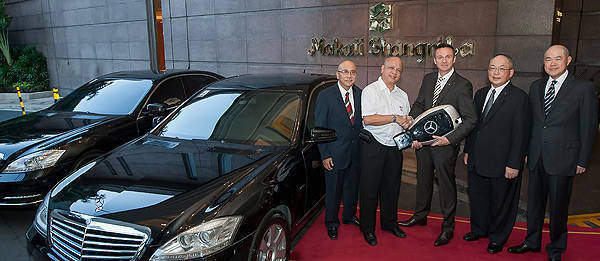 TopGear.com.ph Philippine Car News - Mercedes-Benz S 400 Hybrid is newest addition to Makati Shangri-La's luxury fleet