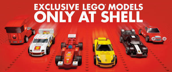 Shell V-Power Nitro+ Lego promo