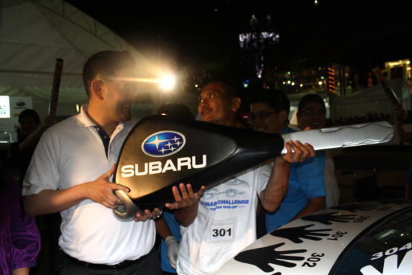 Gan Yu Shen Tholmas wins Subaru Challenge 2012 Gan Yu Shen Tholmas wins Subaru Challenge 2012
