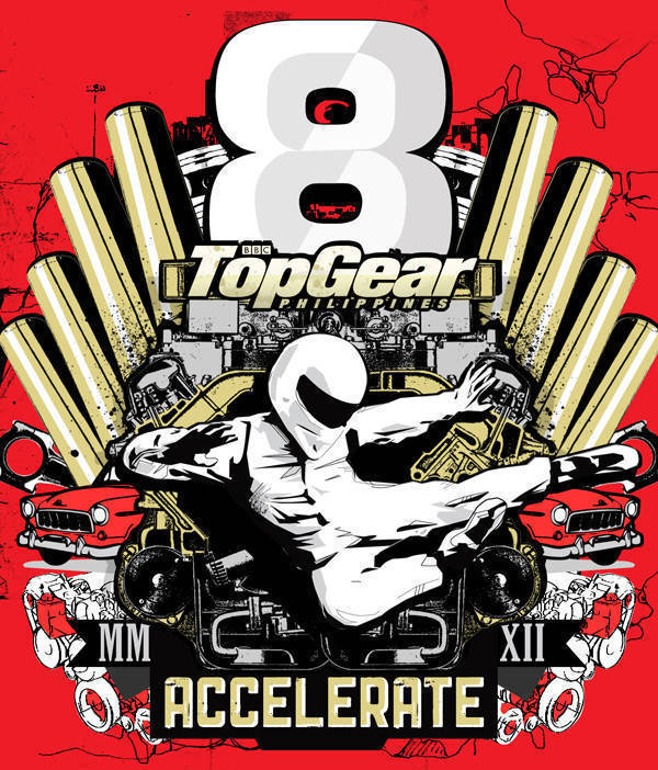 Top Gear 8th anniversary party