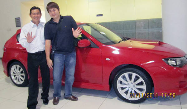 Chong Kait Chi with 2007 winner Kevin Lee