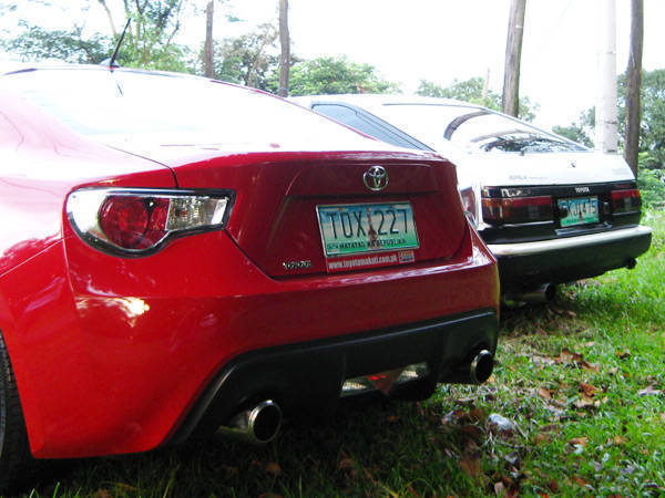 Toyota 86 and Toyota AE86