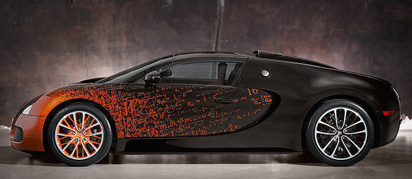 TopGear.com.ph Philippine Car News - French artist puts artwork on Bugatti Veyron Grand Sport