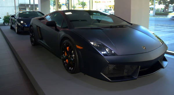 Lamborghini showroom