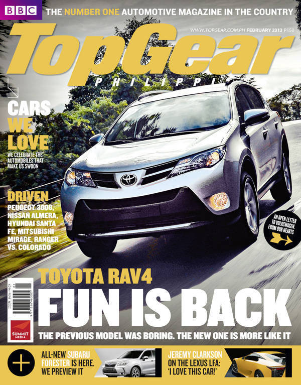 Top Gear Philippines' February 2013 issue
