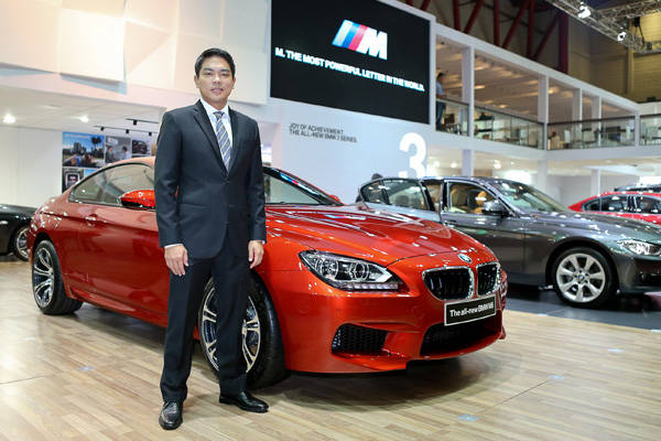 BMW Indonesia sales and marketing VP Sunny Medalla