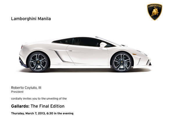 Final-Edition Lamborghini Gallardo lands in PH next week TopGear.com.ph Philippine Car News - Final-Edition Lamborghini Gallardo lands in PH next week