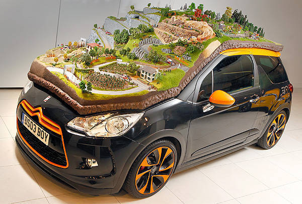 TopGear.com.ph Philippine Car News - Citroen reveals diorama honoring Loeb and Elena's nine WRC titles