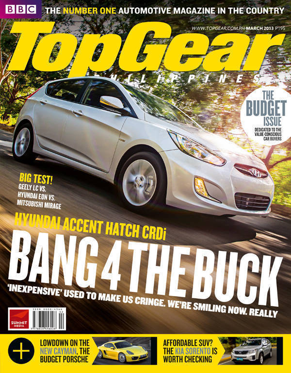 Top Gear Philippines' March 2013 issue