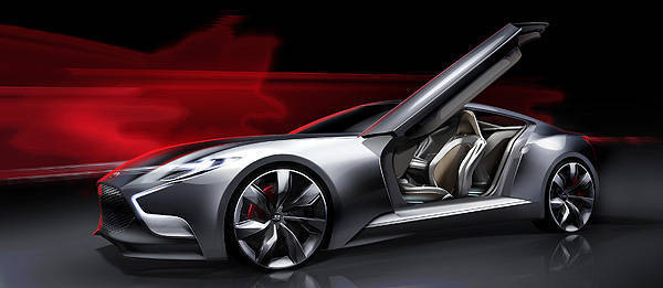 Hyundai comes up with luxury sports coupe concept TopGear.com.ph Philippine Car News - Hyundai comes up with luxury sports coupe concept