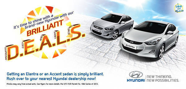 TopGear.com.ph Philippine Car News - Hyundai Brilliant DEALS make owning an Elantra, Accent easy
