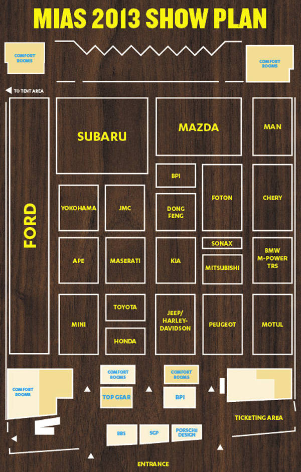 MIAS 2013 floor plan
