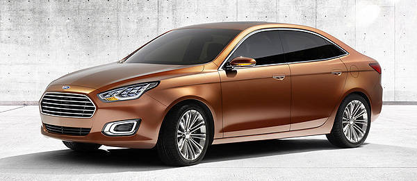 TopGear.com.ph Philippine Car News - Ford shows off Escort Concept at 2013 Auto Shanghai