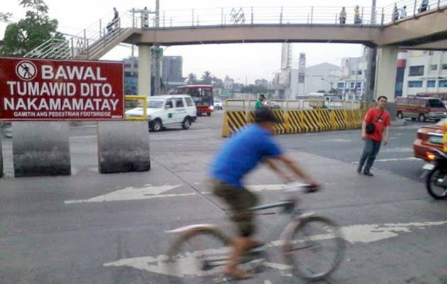 The 10 worst habits of Filipino pedestrians The 10 worst habits of Filipino pedestrians