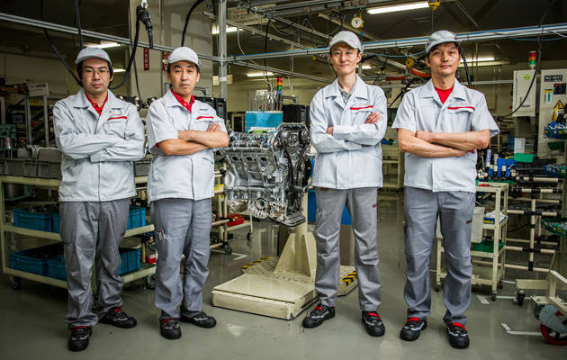 Nissan takumi engine builders