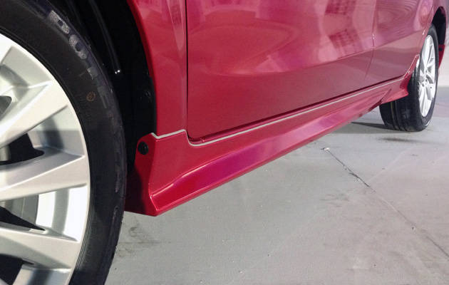 Accessorized Mitsubishi Mirage G4