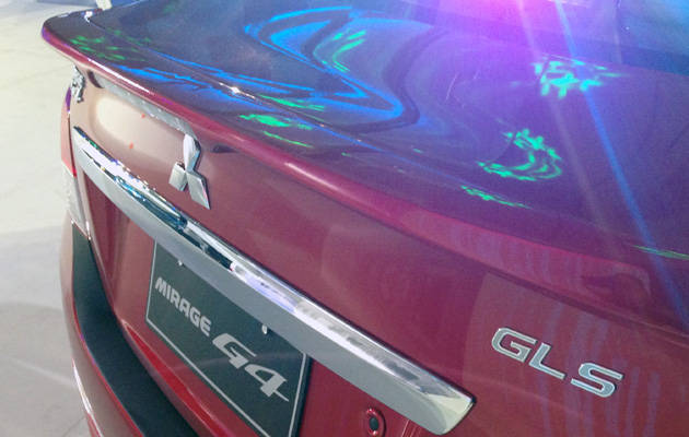 Accessorized Mitsubishi Mirage G4