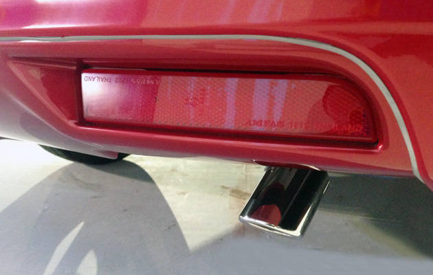 Accessorized Mitsubishi Mirage G4