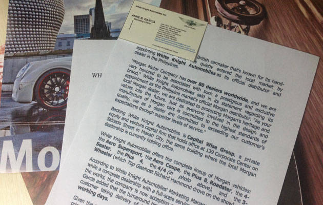 Morgan PH press release