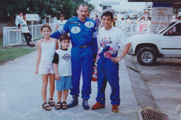 Subic Le Mans Kart Track (1995) Michele Bumgarner: Supporting my dad at Carmona (1998)