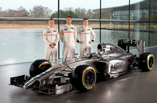 2014 Formula 1 car: McLaren's MP4-29 breaks cover