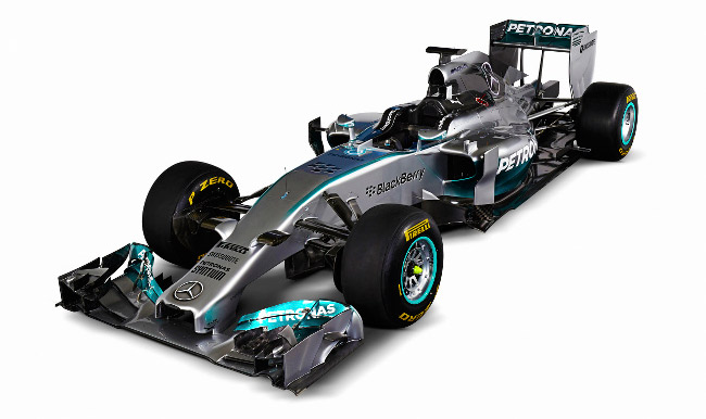2014 Formula 1 car: The covers are off the gorgeous Mercedes F1 W05