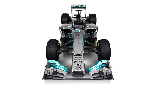 2014 Formula 1 car: The covers are off the gorgeous Mercedes F1 W05