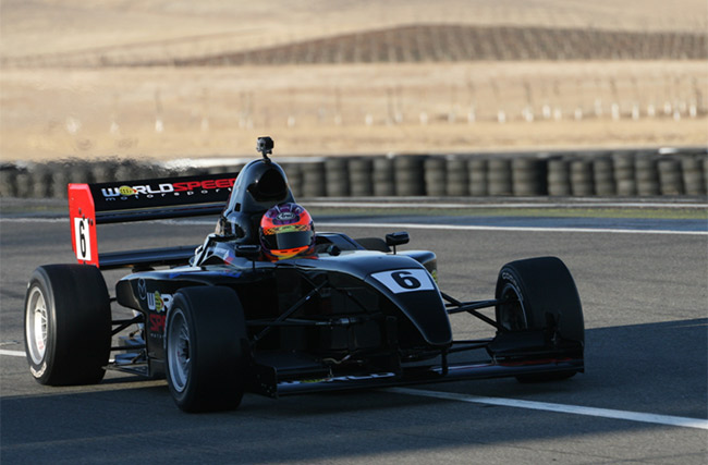 Michele Bumgarner at the Thunderhill Raceway Park