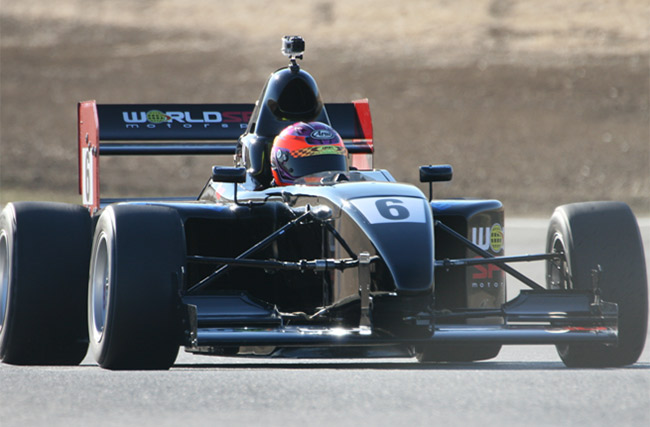 Michele Bumgarner at the Thunderhill Raceway Park