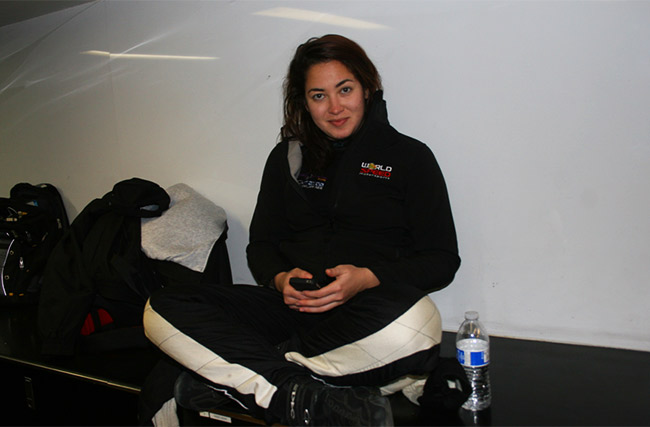 Michele Bumgarner at the Thunderhill Raceway Park