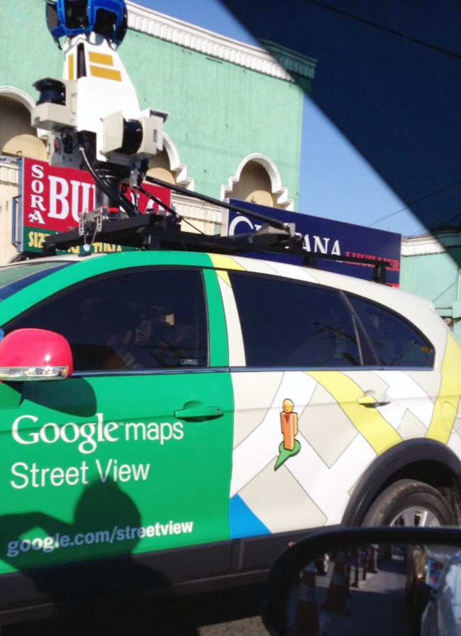 Google Philippines' Street View car