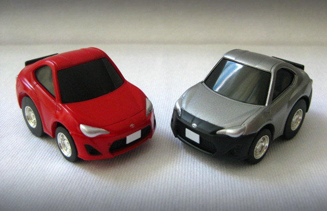 A very cool find at Toy Town Glorietta: Choro Q Toyota 86