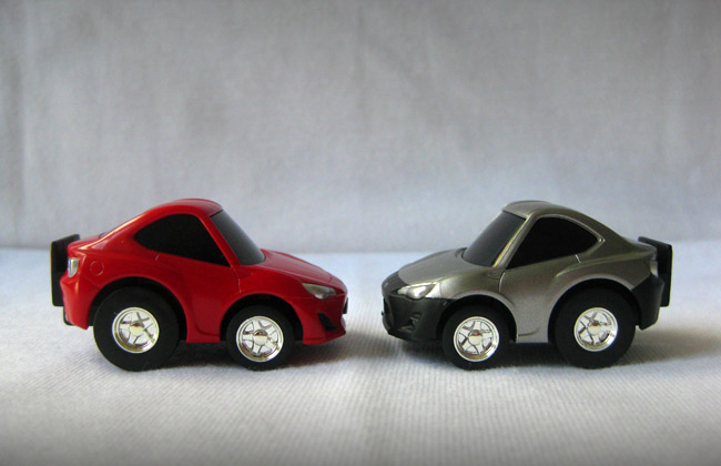 A very cool find at Toy Town Glorietta: Choro Q Toyota 86