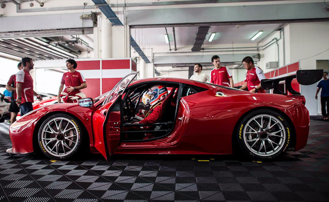 Team Autostrada Motore at 2014 Ferrari Challenge