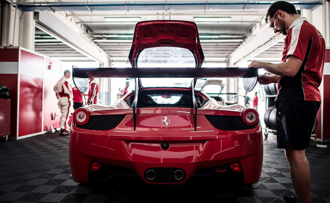 Autostrada Motore at 2014 Ferrari Challenge